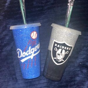Sport themed tumblers